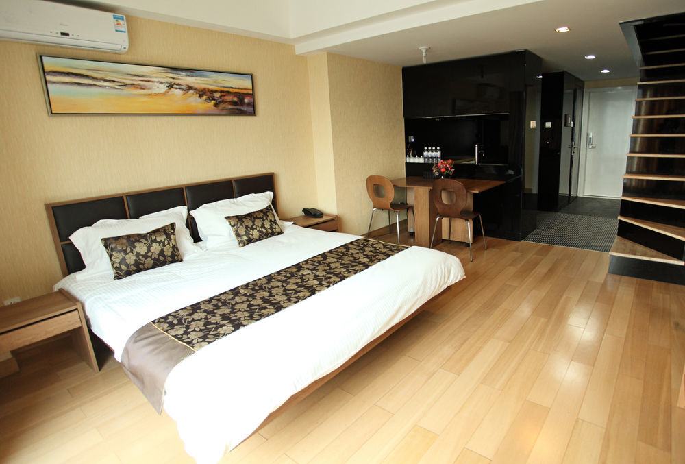 Qingdao Lejiaxuan Boutique Apartment International Convention Center Branch Bagian luar foto