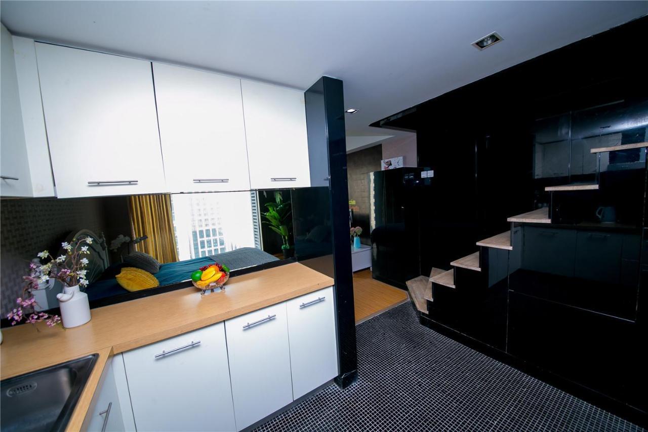 Qingdao Lejiaxuan Boutique Apartment International Convention Center Branch Bagian luar foto