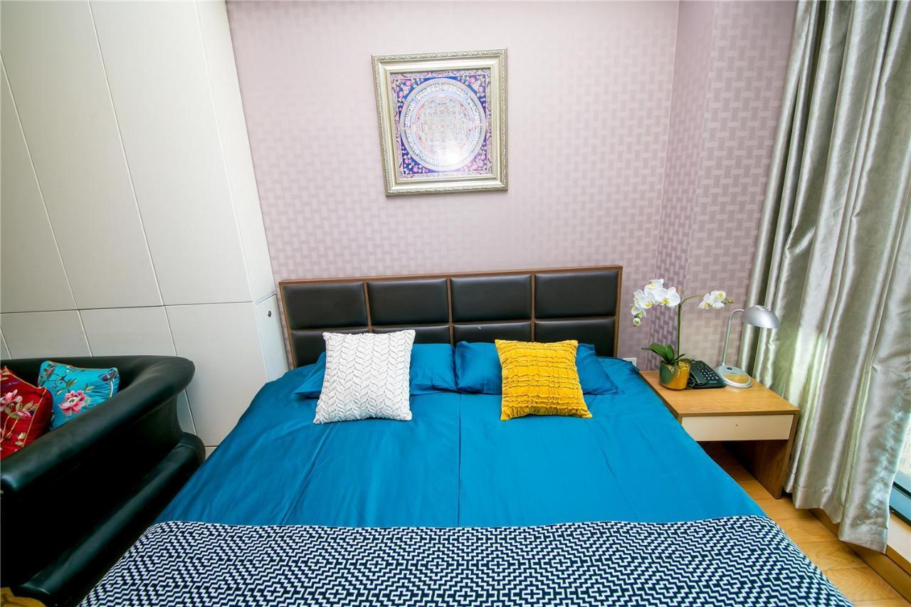 Qingdao Lejiaxuan Boutique Apartment International Convention Center Branch Bagian luar foto