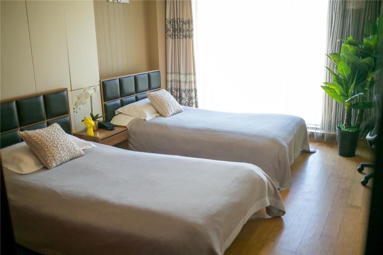 Qingdao Lejiaxuan Boutique Apartment International Convention Center Branch Bagian luar foto