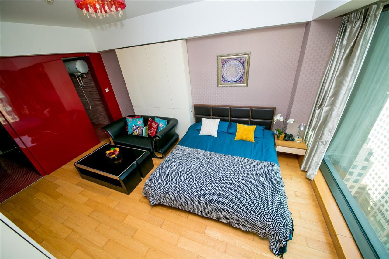Qingdao Lejiaxuan Boutique Apartment International Convention Center Branch Bagian luar foto