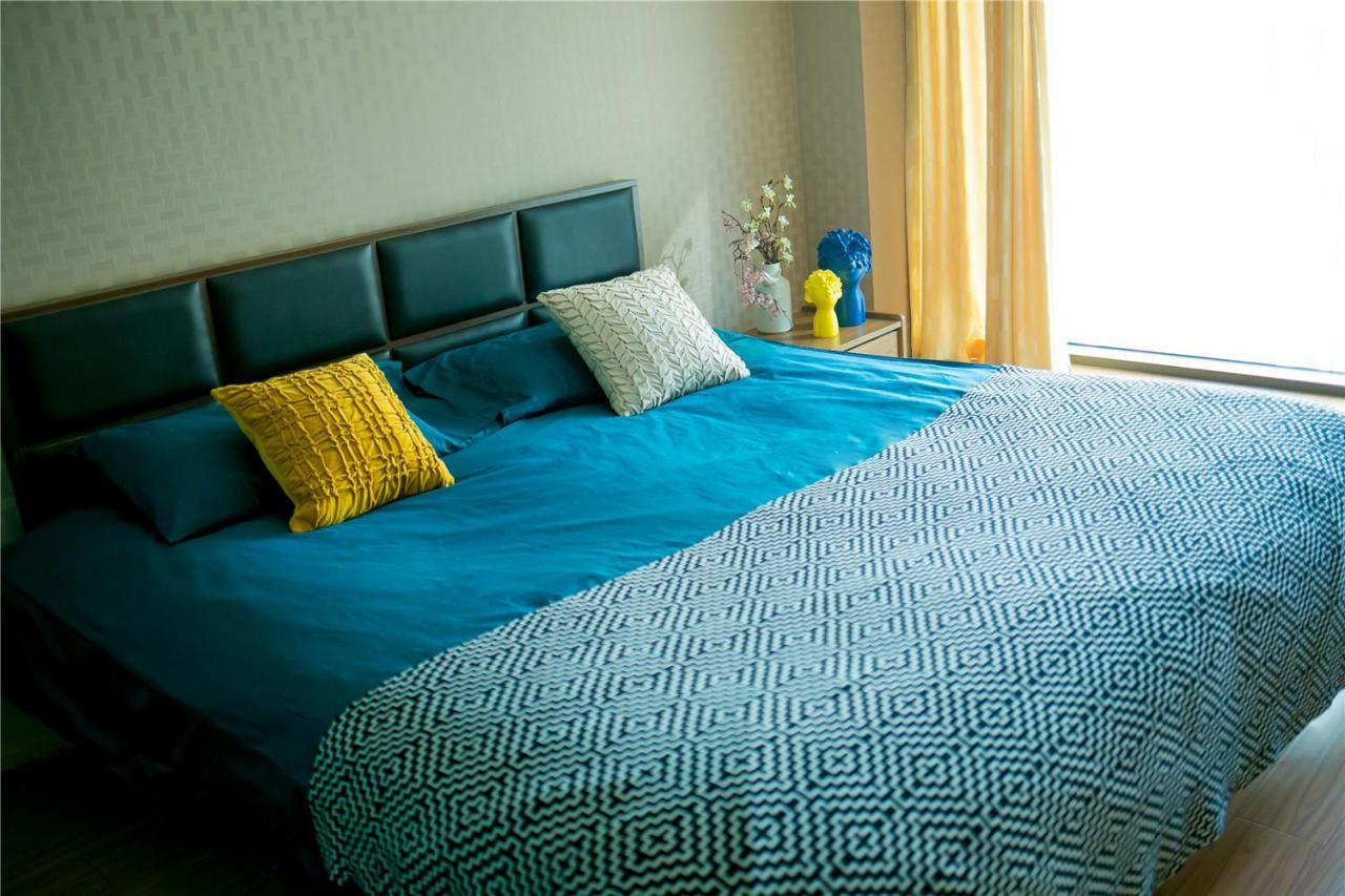 Qingdao Lejiaxuan Boutique Apartment International Convention Center Branch Bagian luar foto