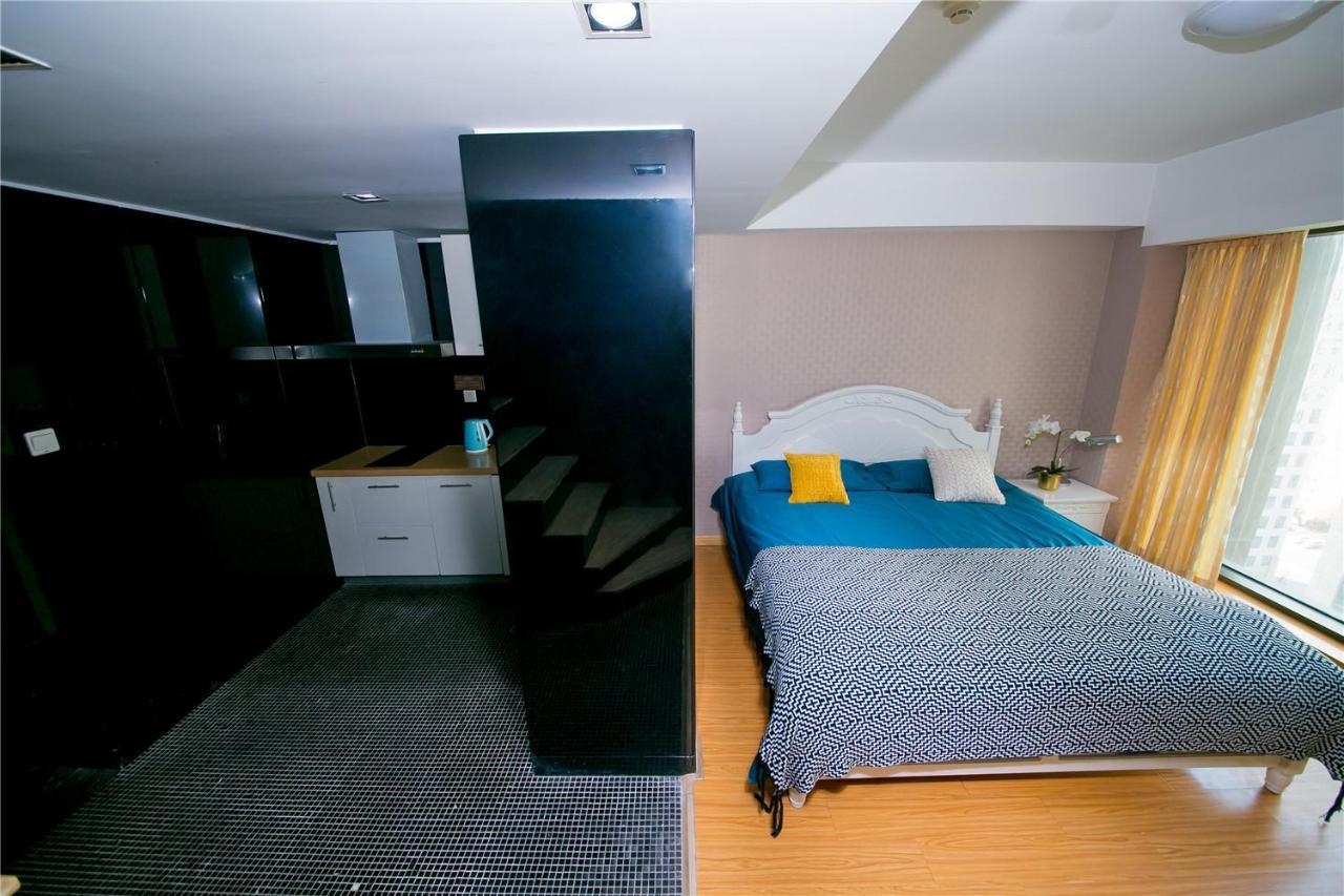Qingdao Lejiaxuan Boutique Apartment International Convention Center Branch Bagian luar foto