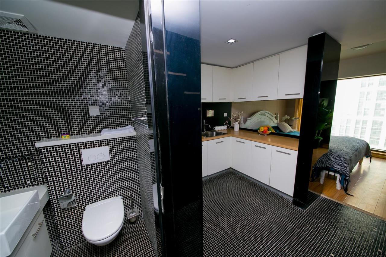 Qingdao Lejiaxuan Boutique Apartment International Convention Center Branch Bagian luar foto