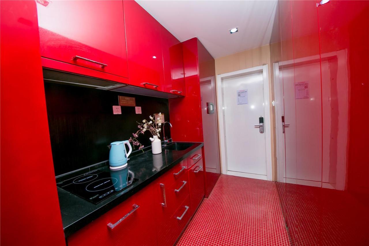 Qingdao Lejiaxuan Boutique Apartment International Convention Center Branch Bagian luar foto