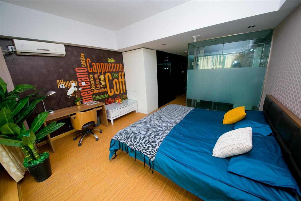 Qingdao Lejiaxuan Boutique Apartment International Convention Center Branch Bagian luar foto