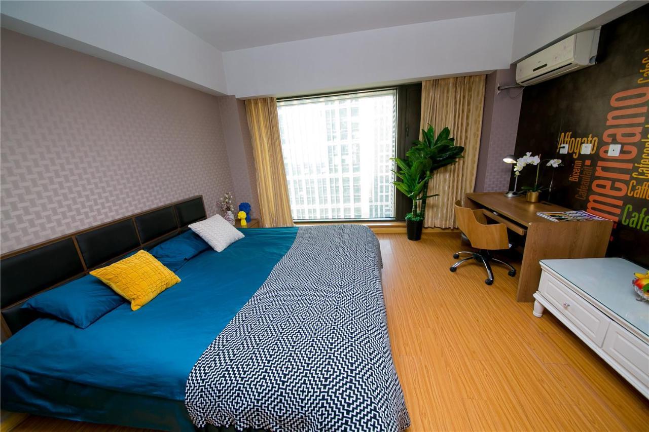 Qingdao Lejiaxuan Boutique Apartment International Convention Center Branch Bagian luar foto