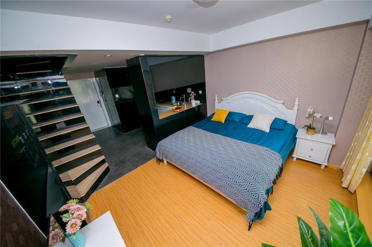 Qingdao Lejiaxuan Boutique Apartment International Convention Center Branch Bagian luar foto
