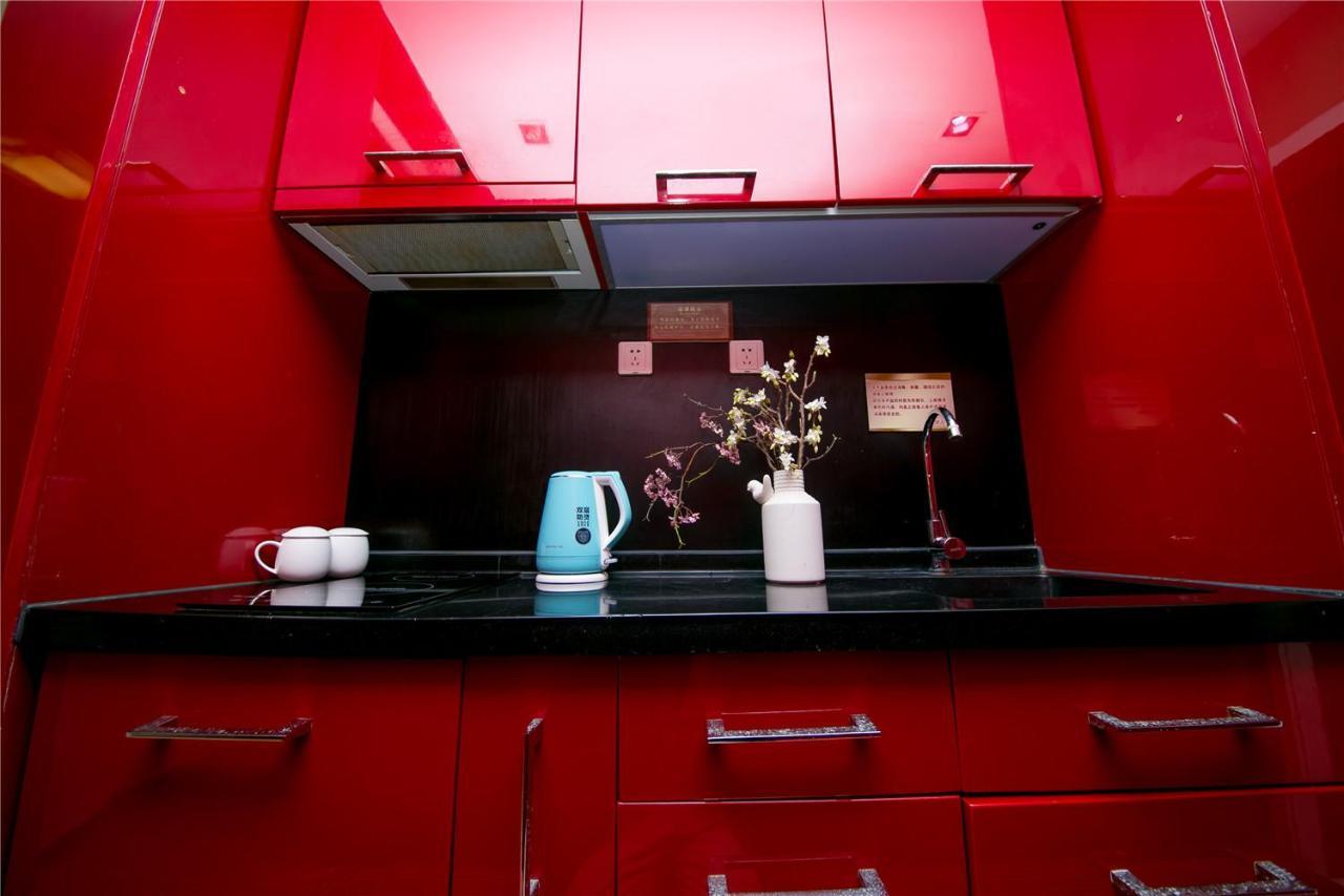 Qingdao Lejiaxuan Boutique Apartment International Convention Center Branch Bagian luar foto