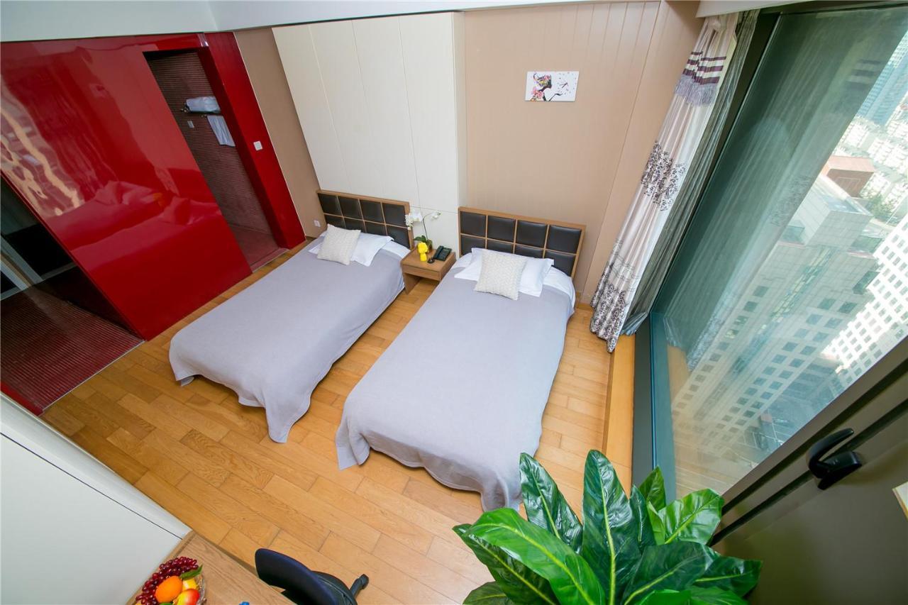 Qingdao Lejiaxuan Boutique Apartment International Convention Center Branch Bagian luar foto