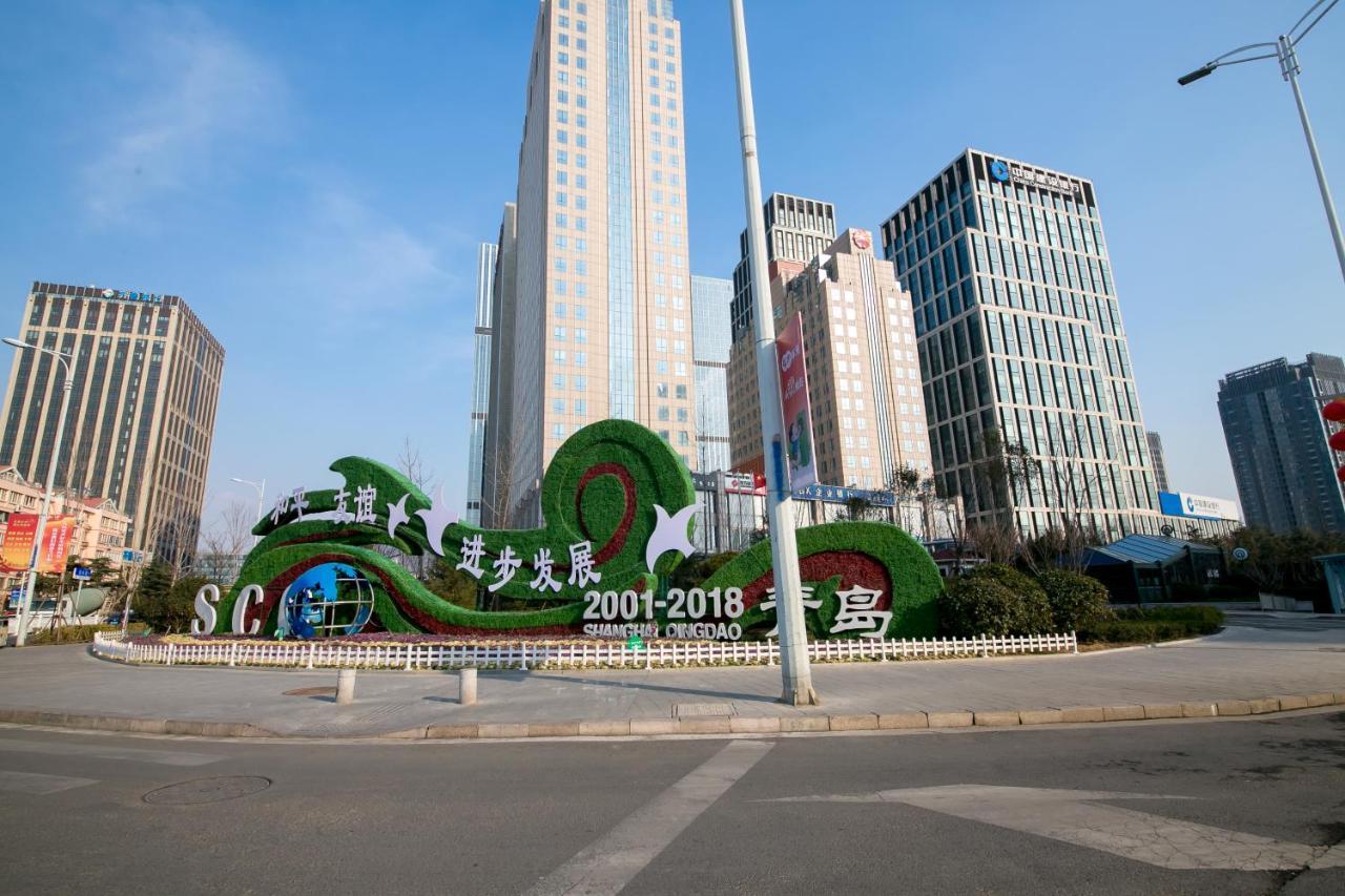 Qingdao Lejiaxuan Boutique Apartment International Convention Center Branch Bagian luar foto