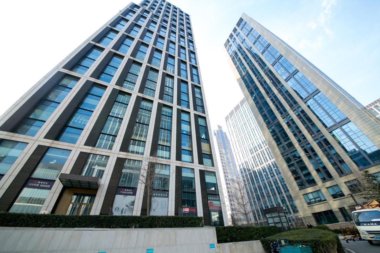 Qingdao Lejiaxuan Boutique Apartment International Convention Center Branch Bagian luar foto