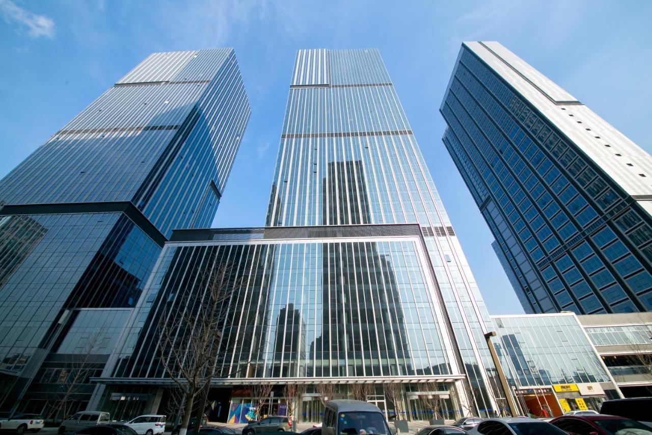 Qingdao Lejiaxuan Boutique Apartment International Convention Center Branch Bagian luar foto
