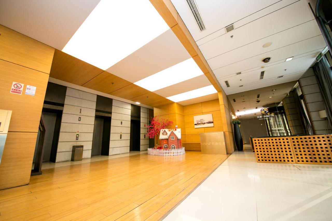 Qingdao Lejiaxuan Boutique Apartment International Convention Center Branch Bagian luar foto